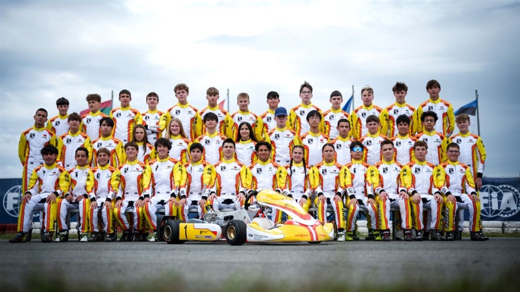 Oliver Hjordrup debuterede i FIA Karting Academy Senior.
(Foto: FIA Karting/KSP)